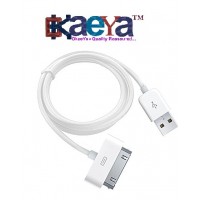 OkaeYa- Fast Charging USB to 30 Pin Lightning Charging & Data Sync Cable for iOS Devices (Color may vary)